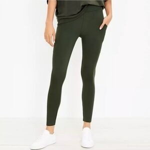 Lou & Grey the Ponte leggings green size XS